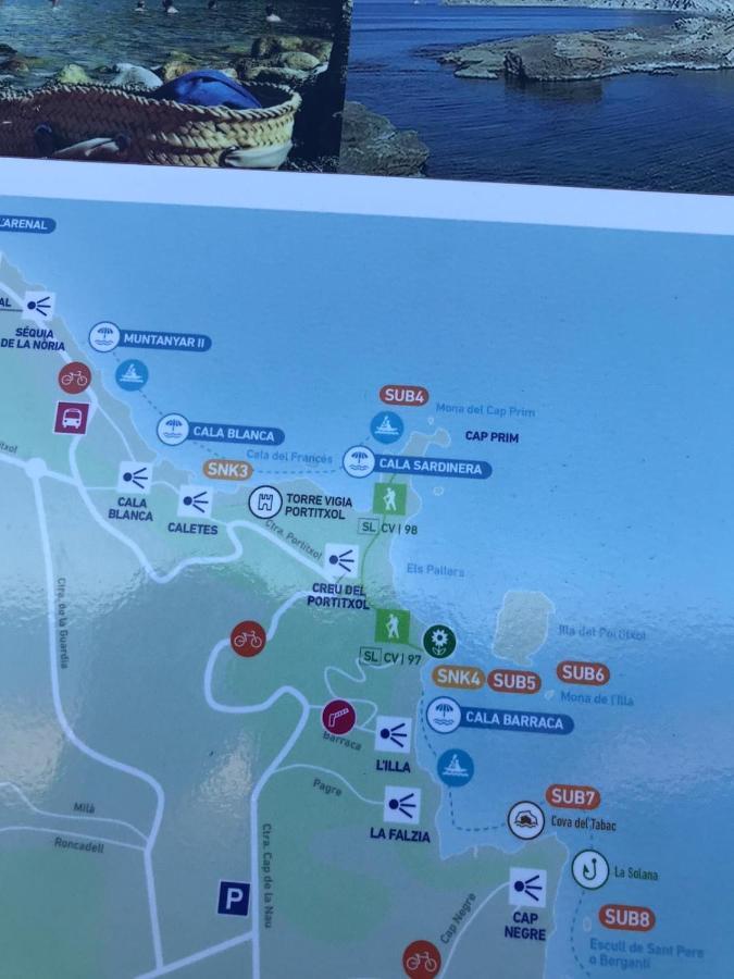 Apartamento A 100M De La Cala Blanca Jávea Zewnętrze zdjęcie